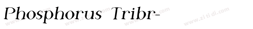 Phosphorus Tribr字体转换